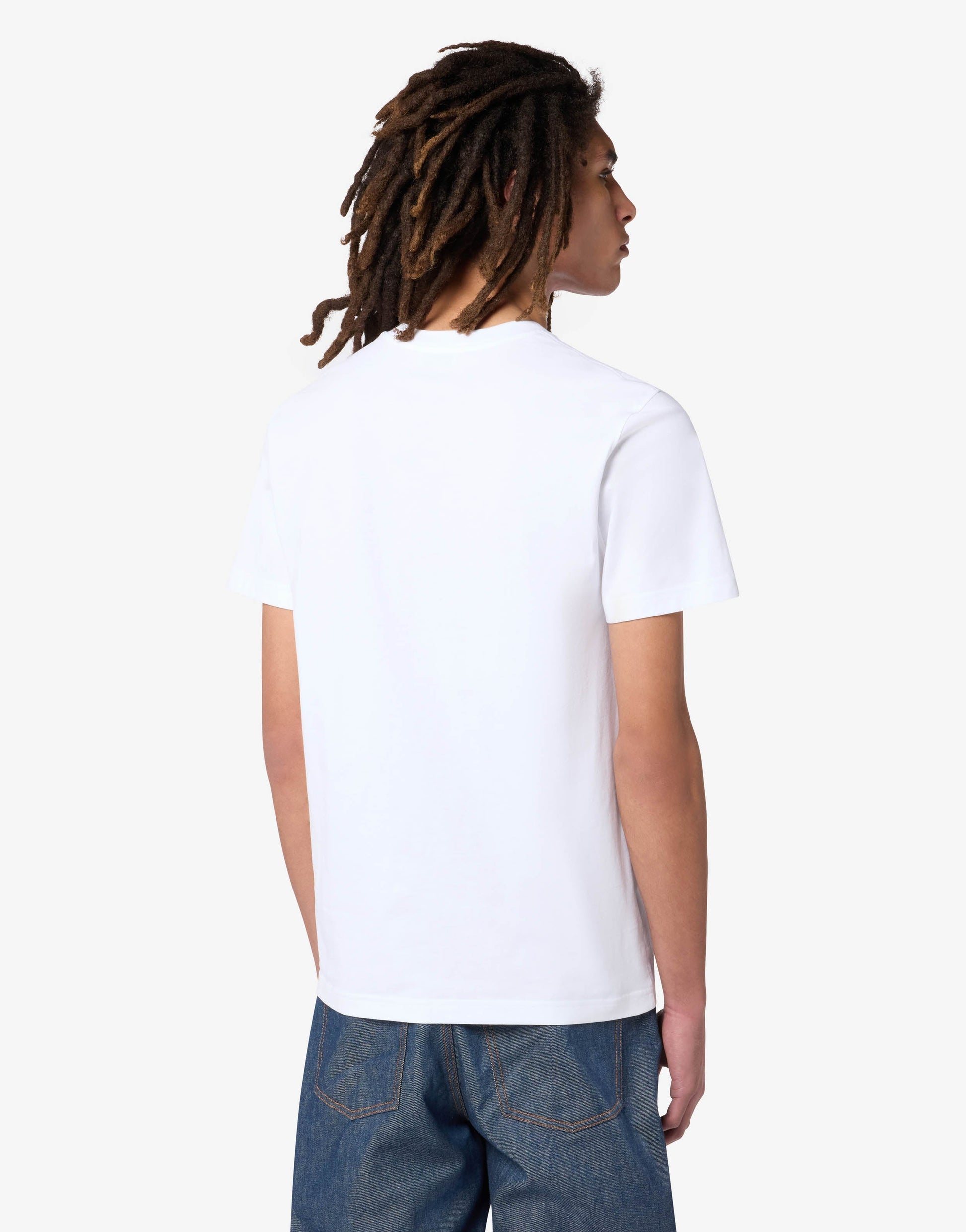 T-shirt in jersey di cotone stampata