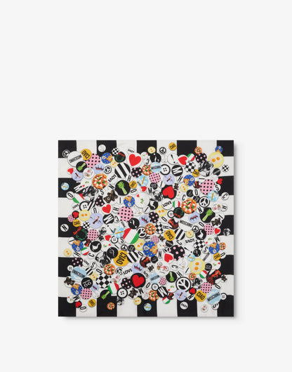 Foulard in seta stampato