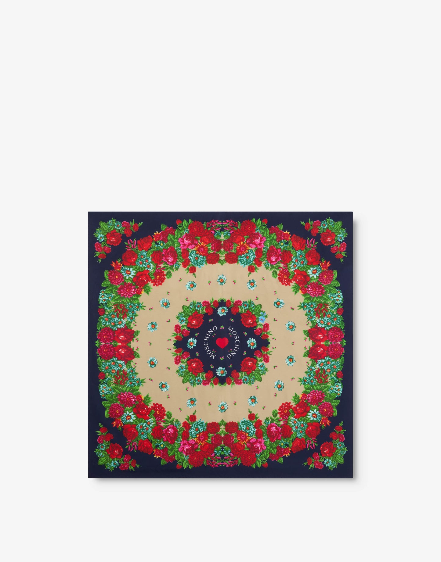 Foulard in seta stampato