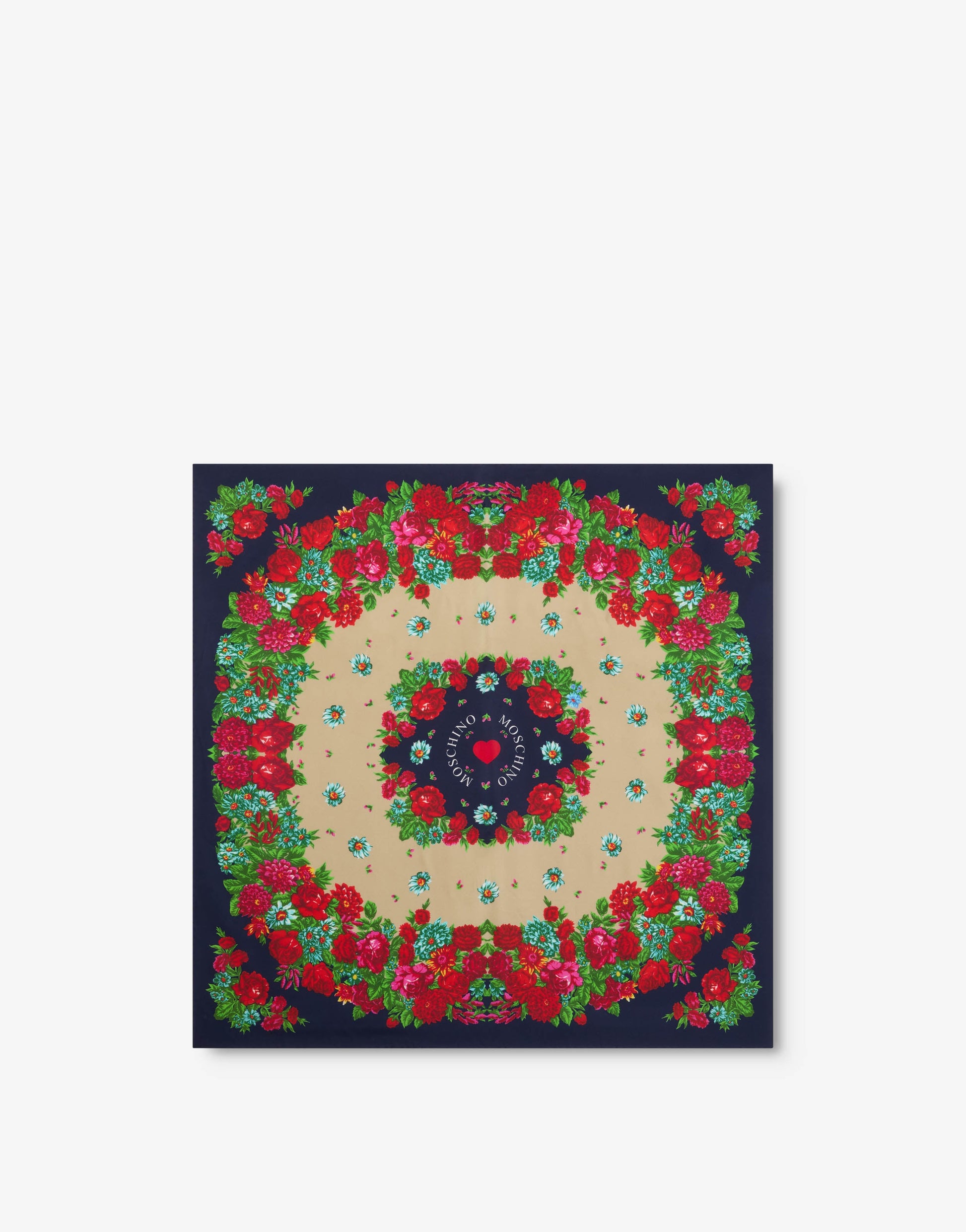Foulard in seta stampato