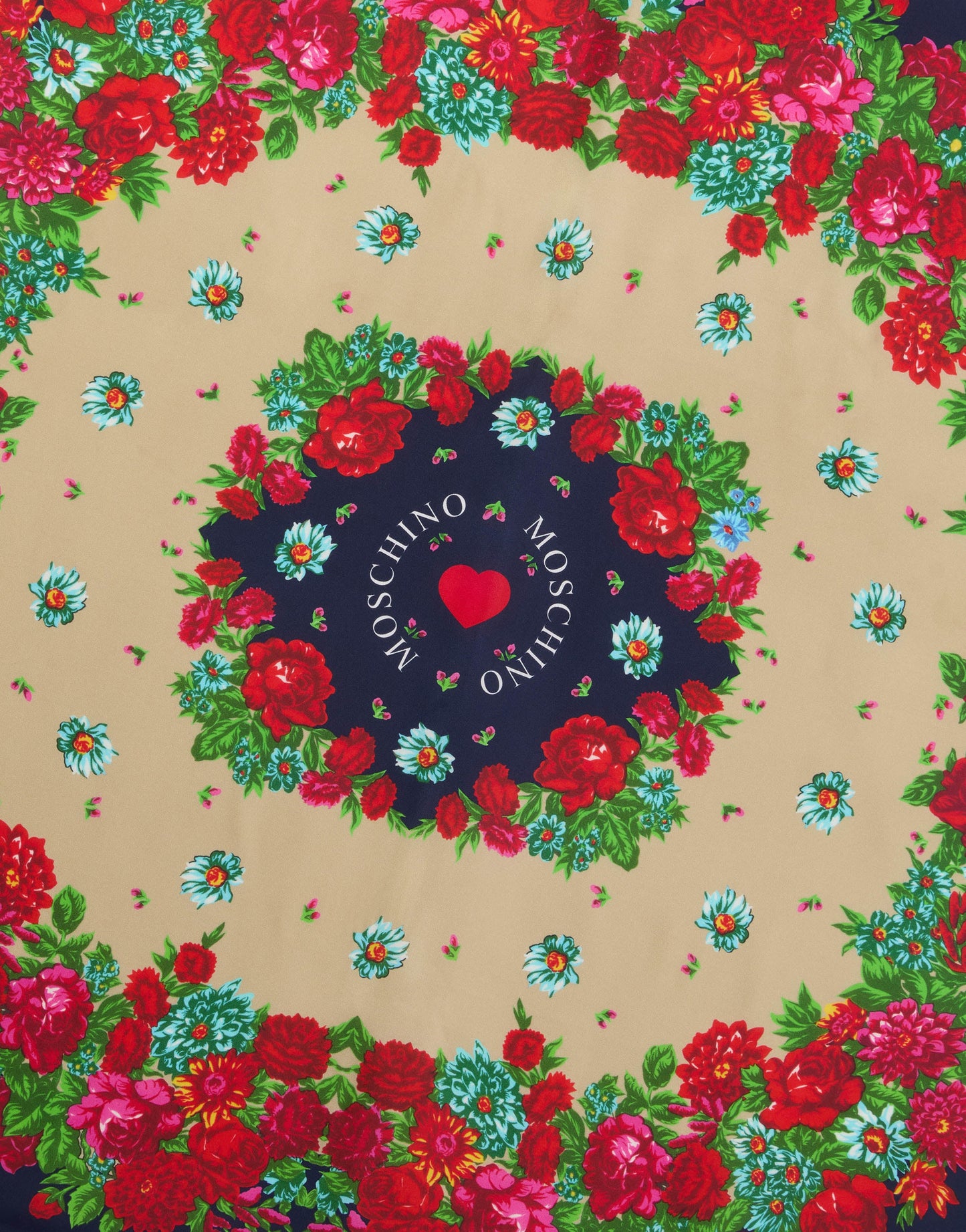 Foulard in seta stampato