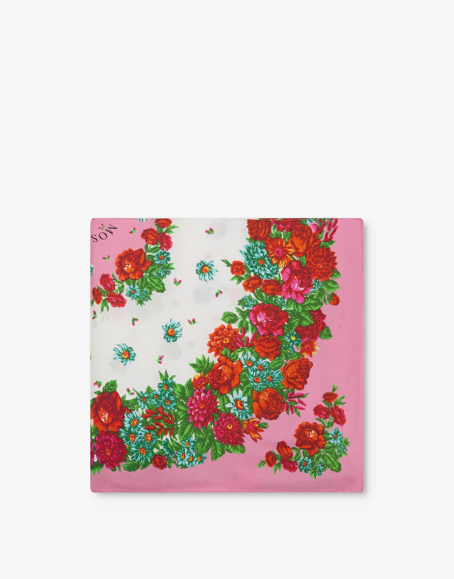 Foulard in seta stampato