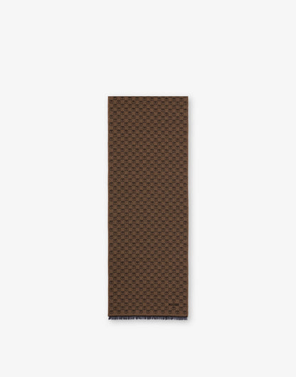 Sciarpa all over Double Question Mark 