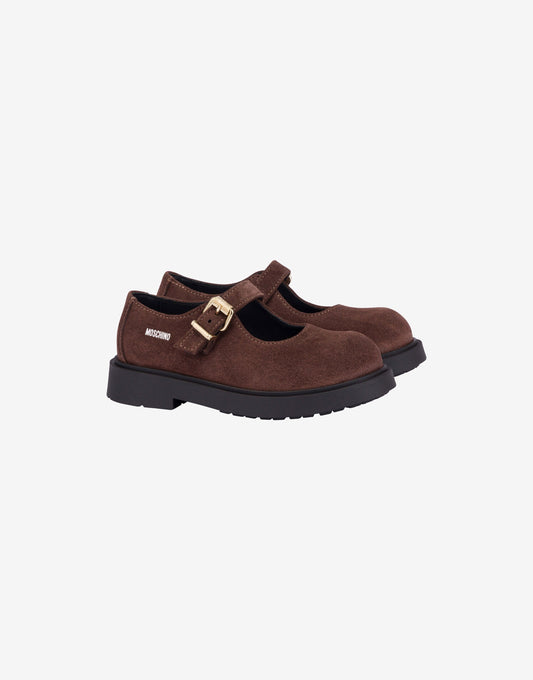 Mary Jane in suede