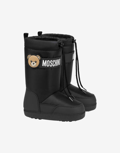 Stivali da neve in nylon Moschino Teddy Bear