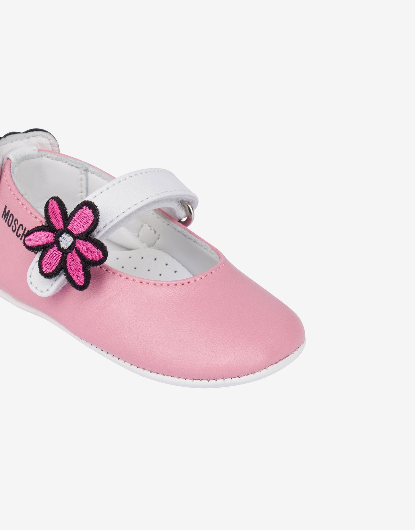 Ballerine in nappa Teddy Patch
