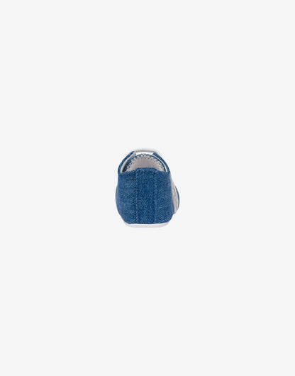 Sneakers in denim Moschino Teddy Bear