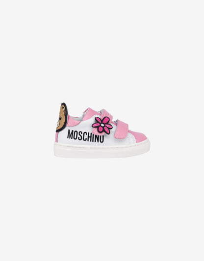 Sneakers in nappa Teddy patch