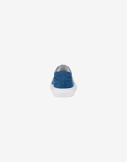 Sneakers in denim Moschino Teddy Bear