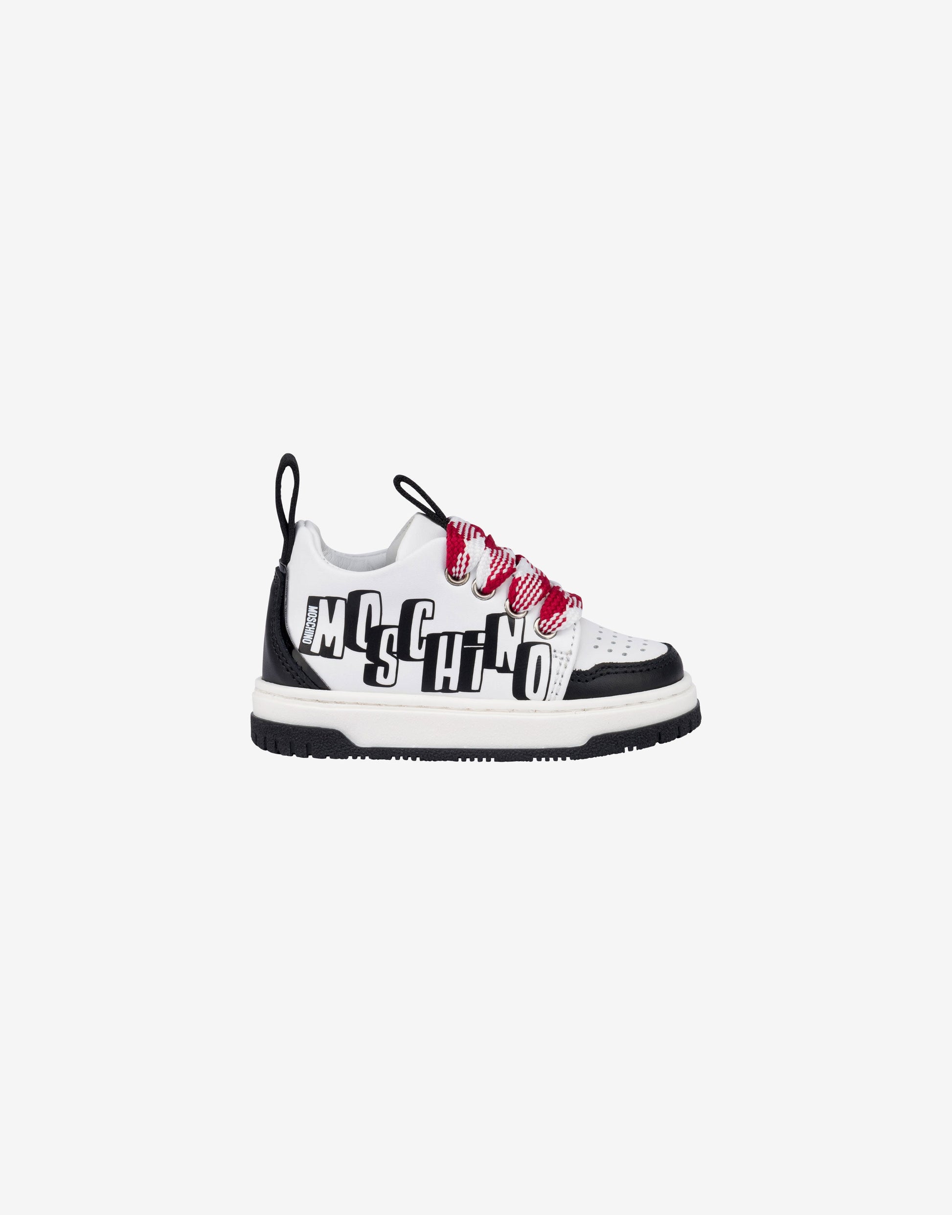 Sneakers in pelle con logo
