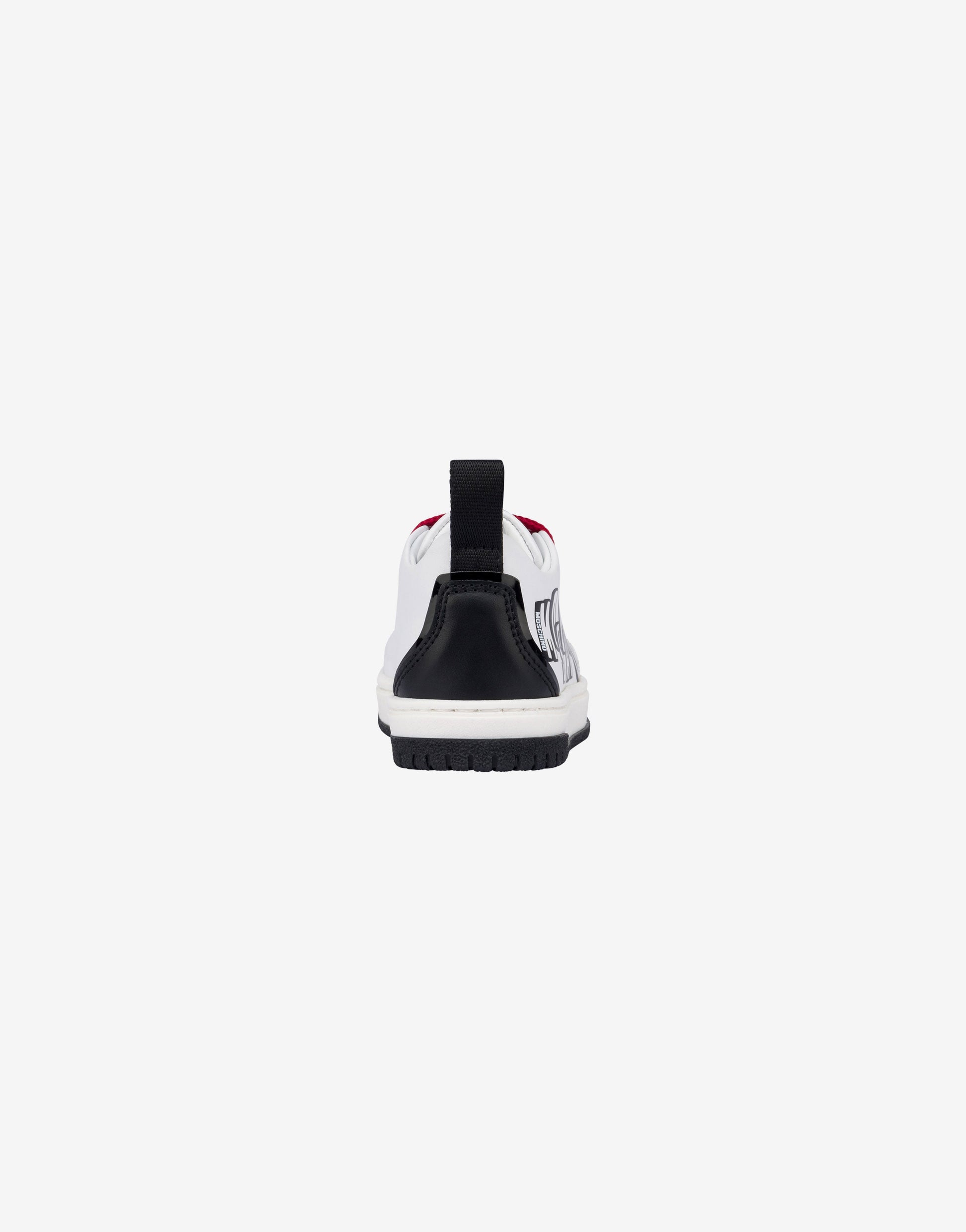 Sneakers in pelle con logo