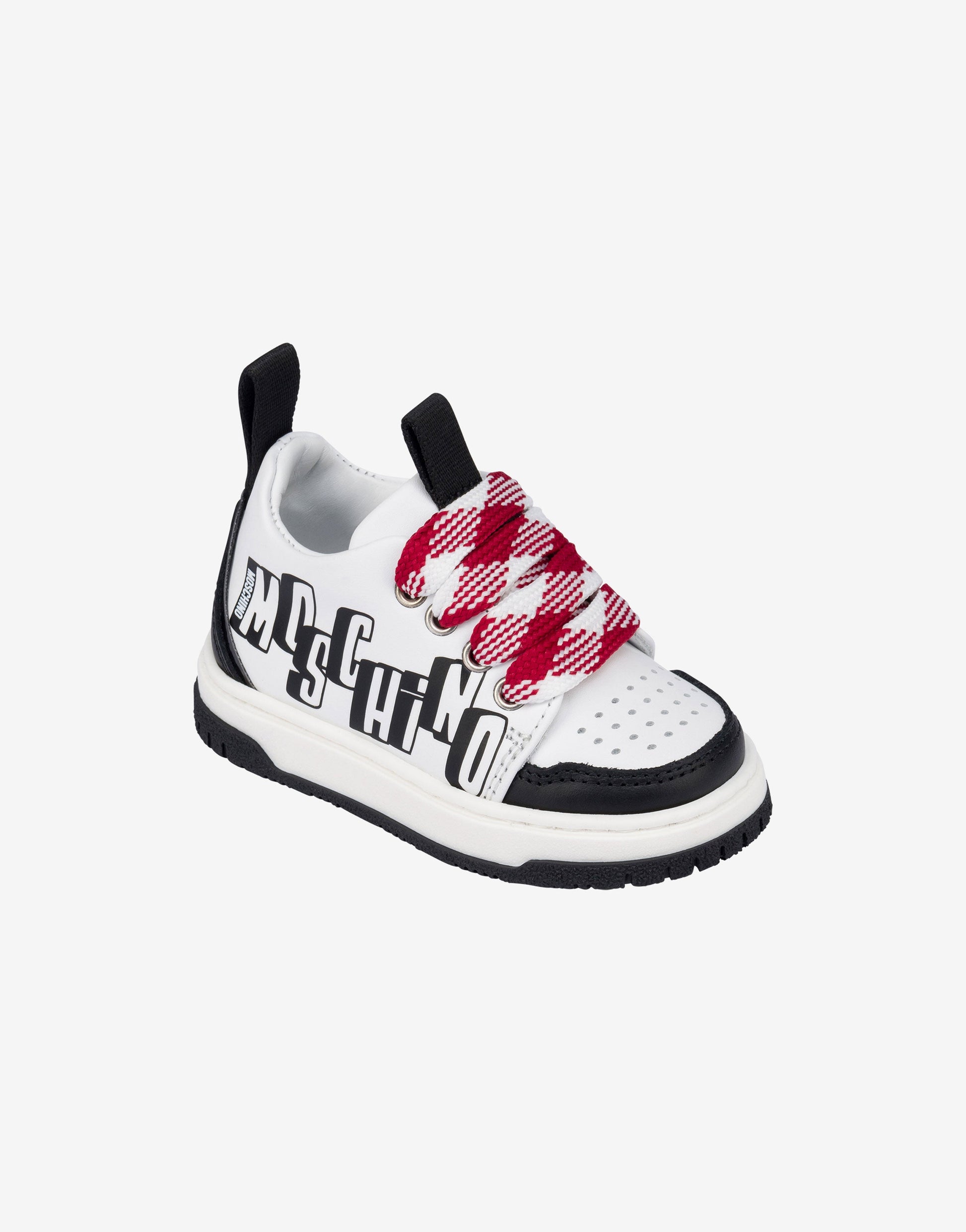 Sneakers in pelle con logo