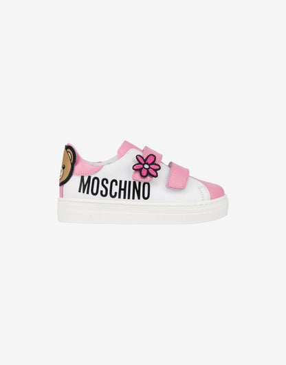 Sneakers in nappa Teddy patch