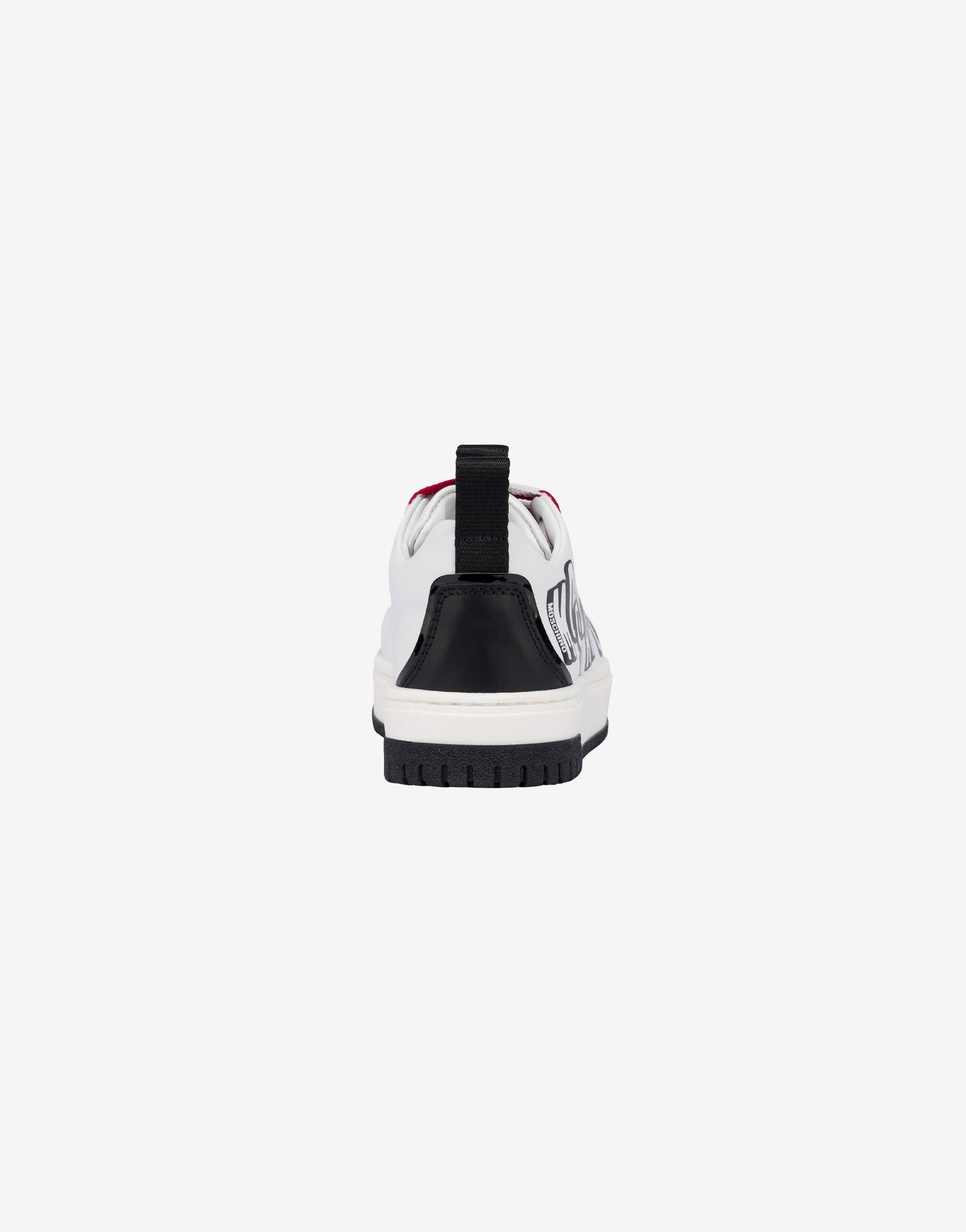 Sneakers in nappa con logo