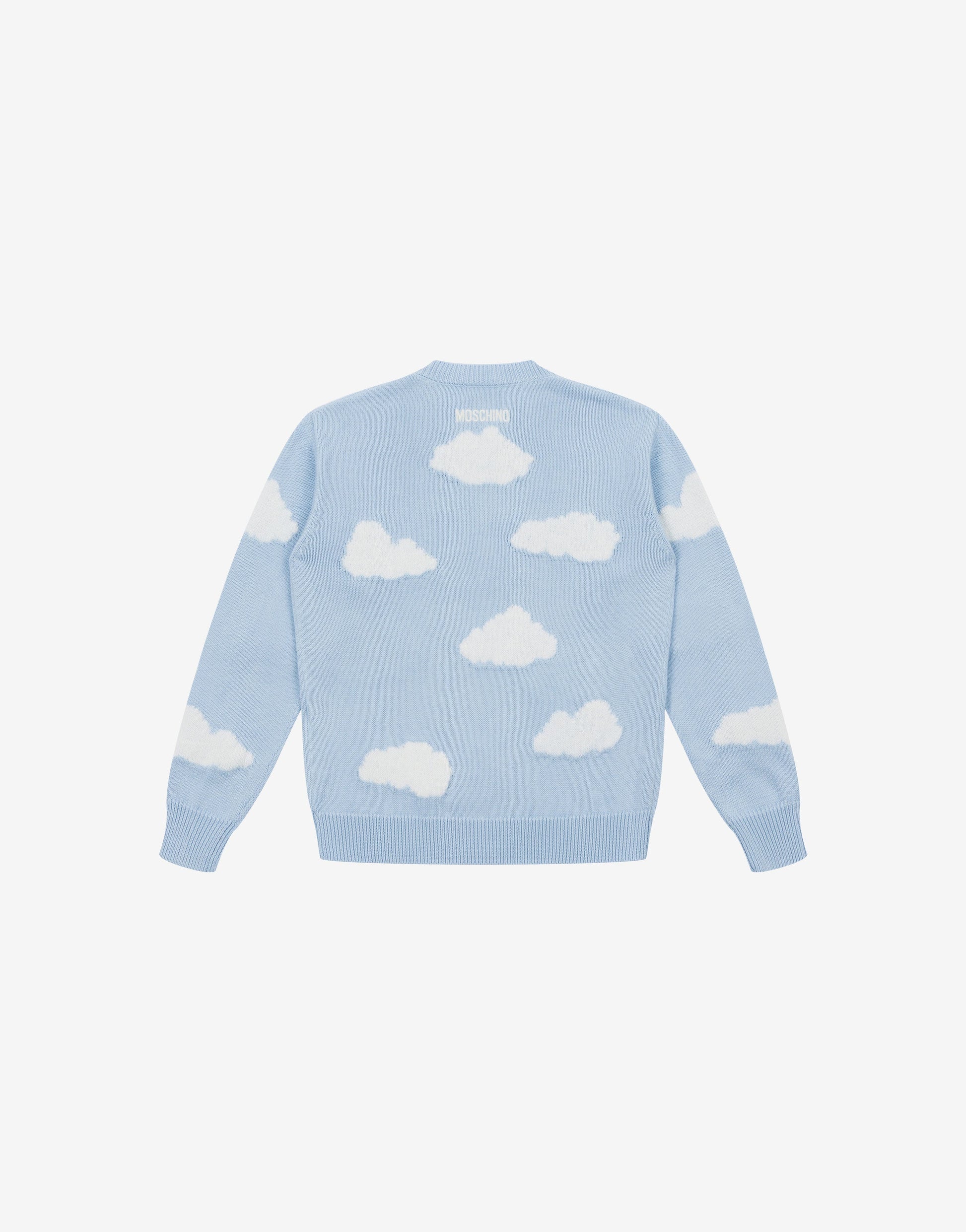 Pullover in cotone jacquard Archive Clouds