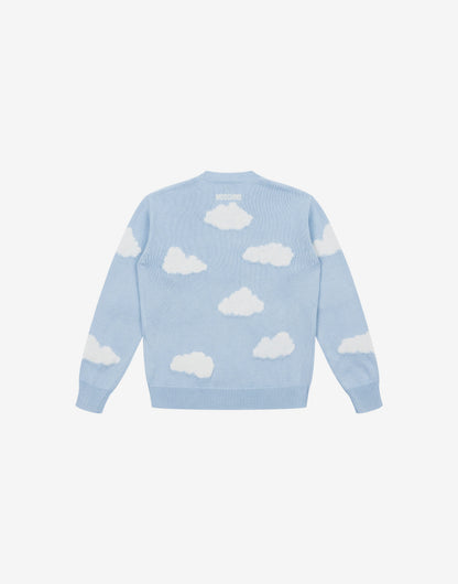 Pullover in cotone jacquard Archive Clouds