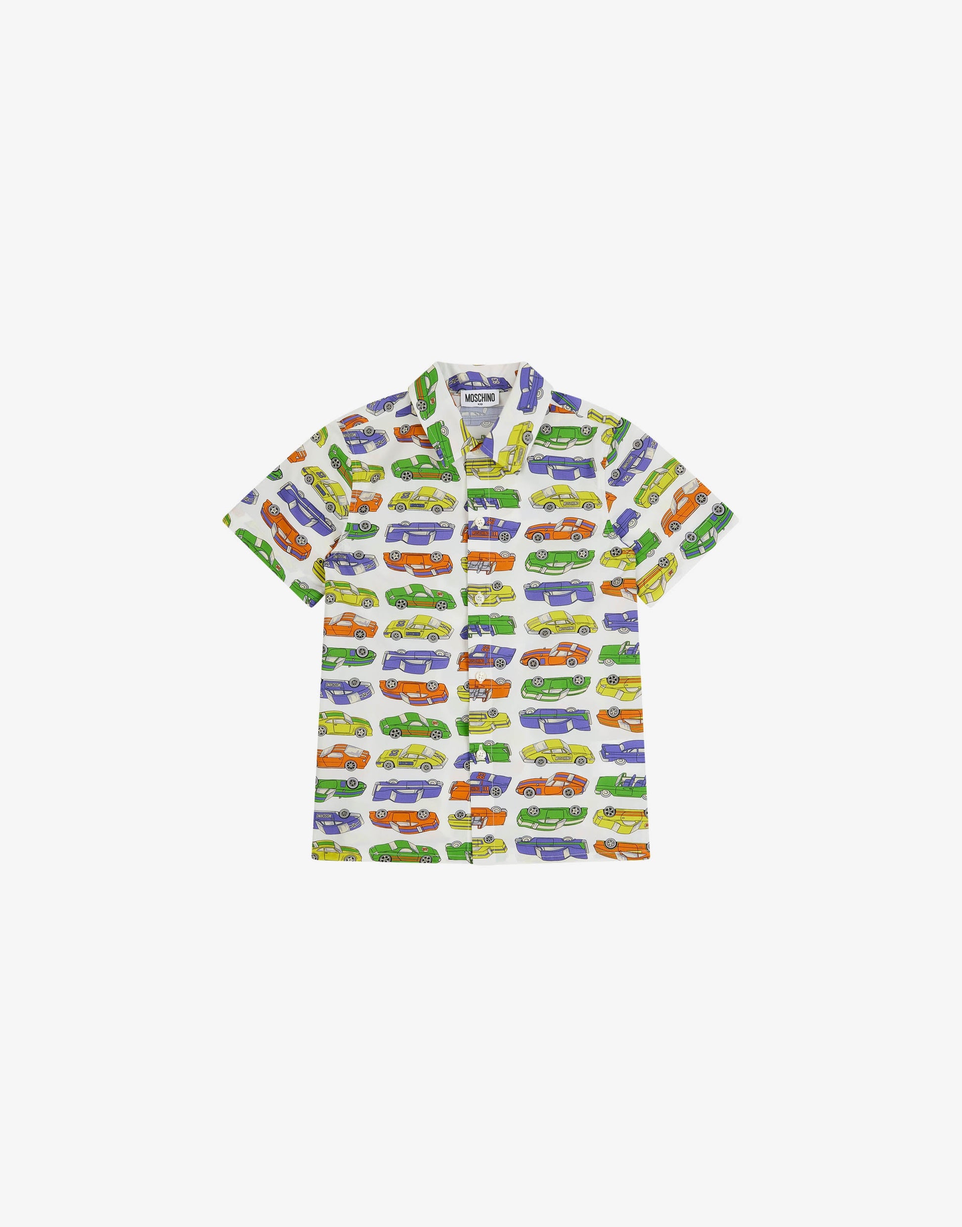 Camicia in popeline di cotone stampata