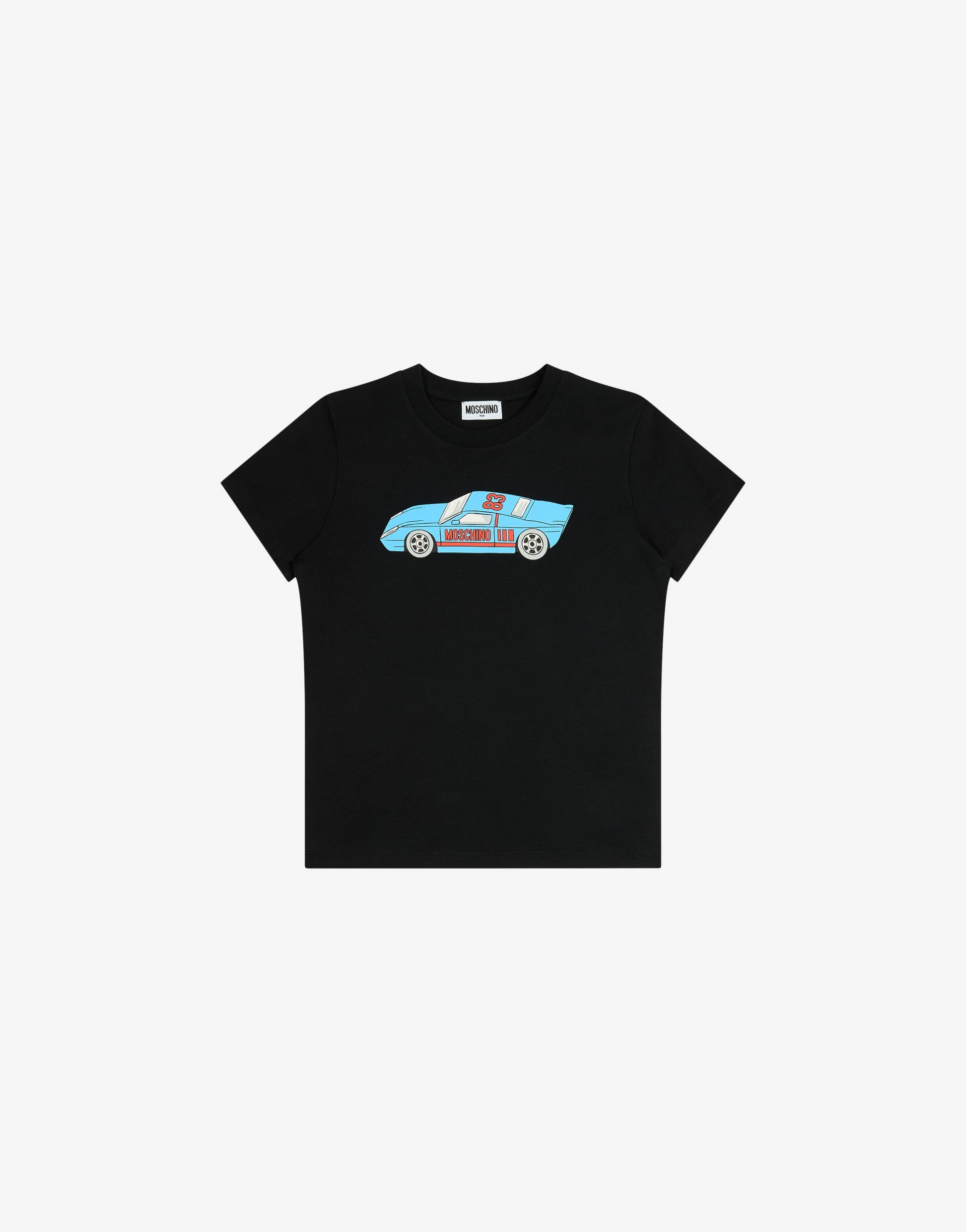 T-shirt in jersey di cotone stampata