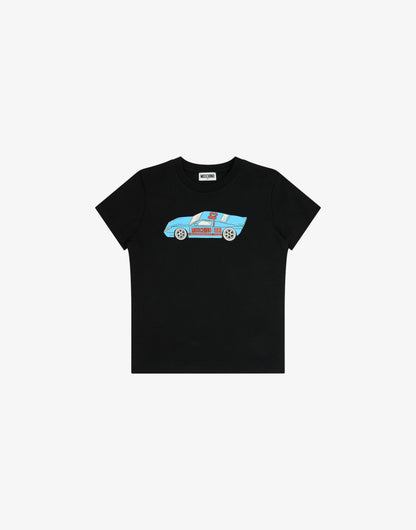 T-shirt in jersey di cotone stampata