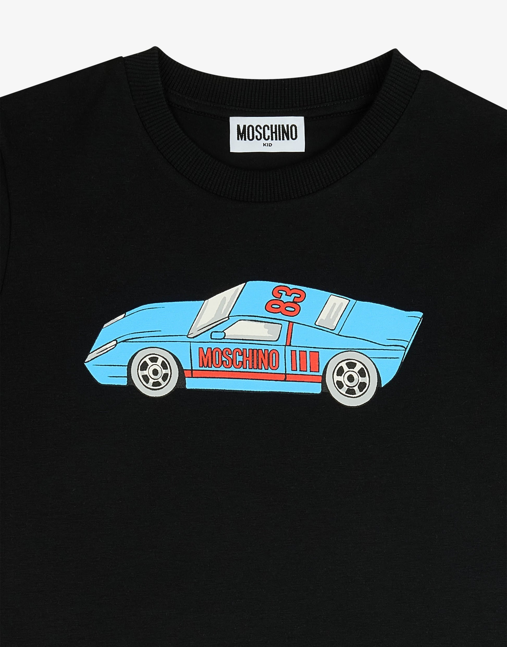 T-shirt in jersey di cotone stampata