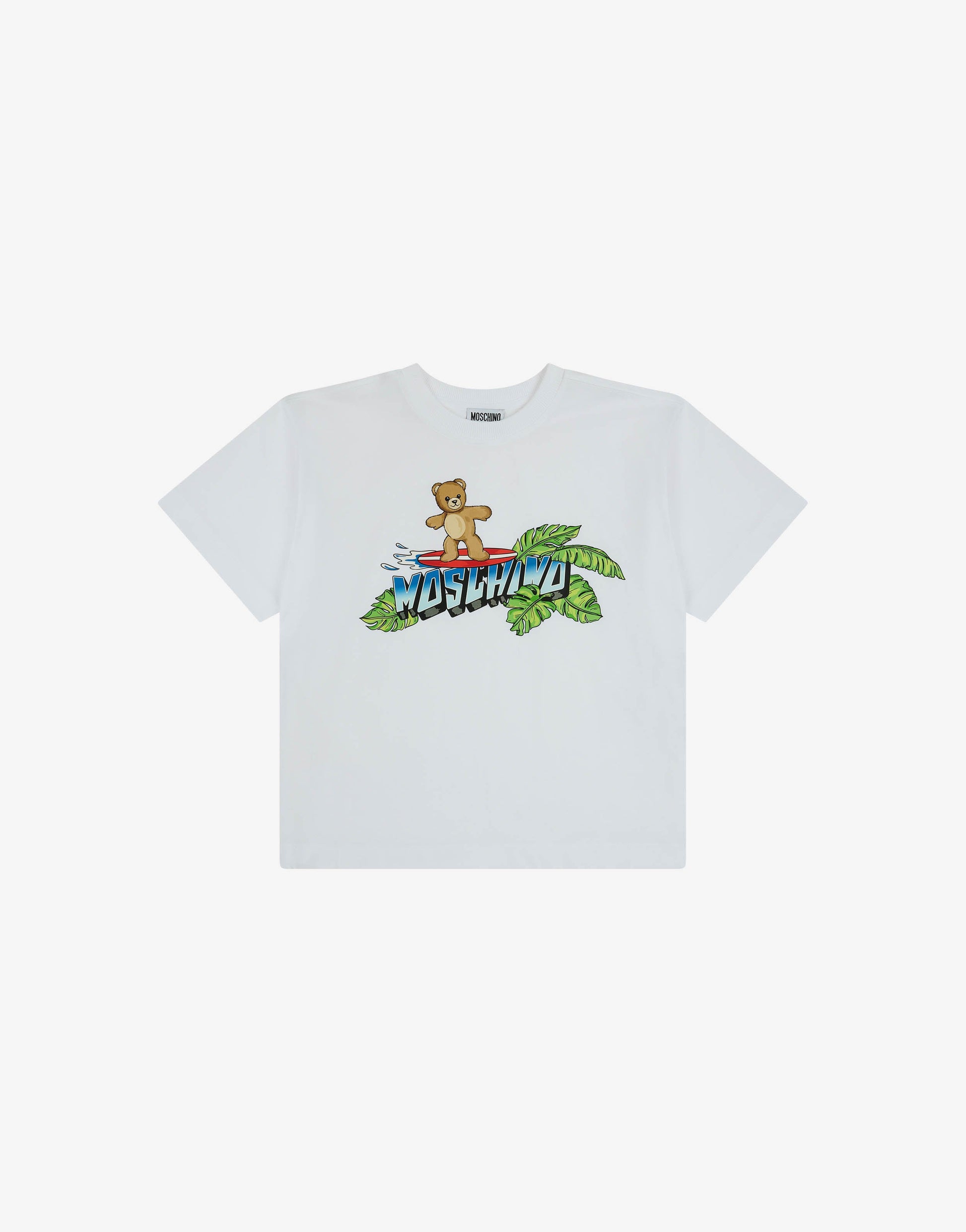 T-shirt in jersey di cotone Moschino Teddy Bear