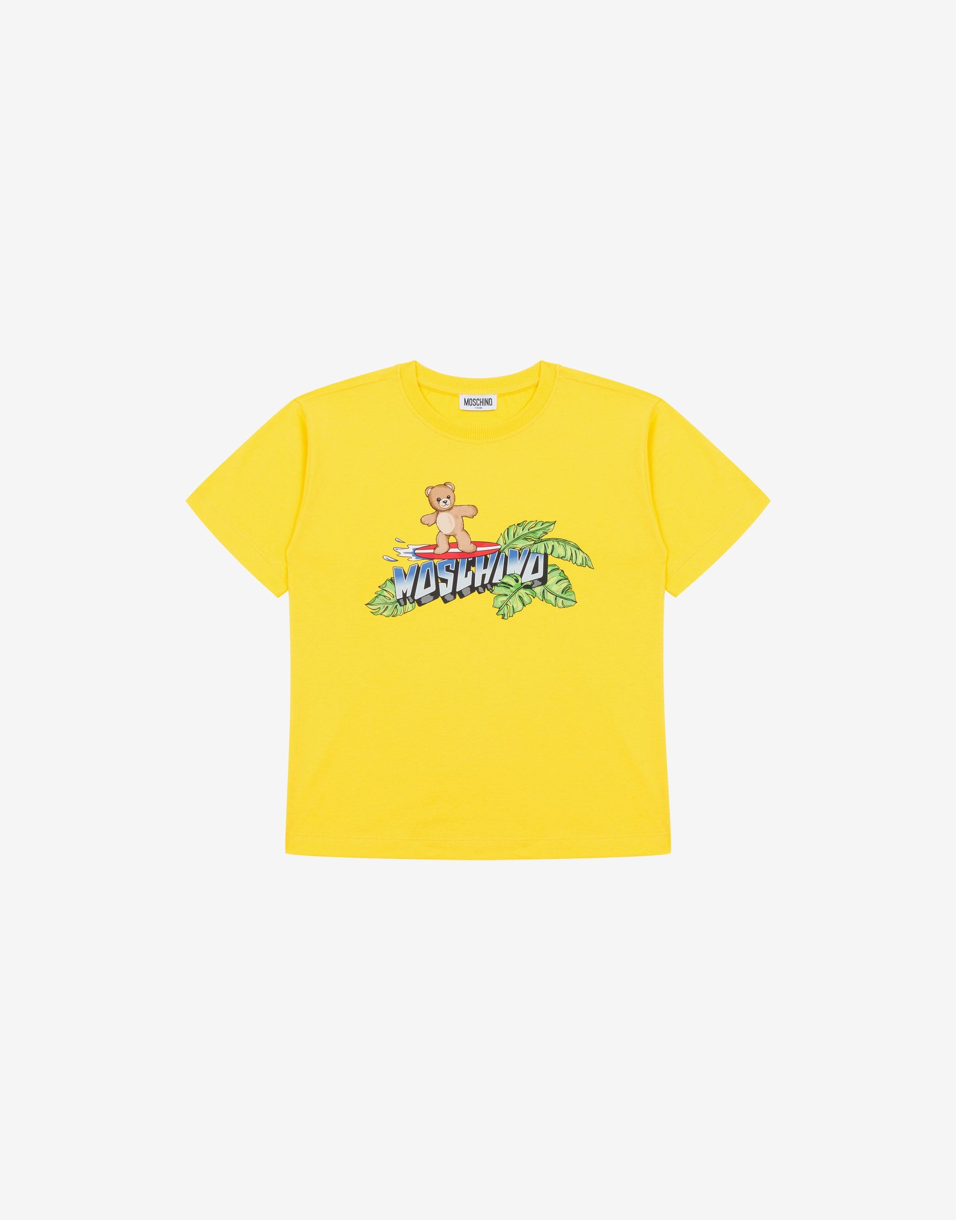 T-shirt in jersey di cotone Moschino Teddy Bear