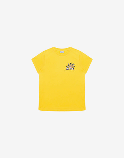 T-shirt in jersey di cotone Moschino Teddy Bear