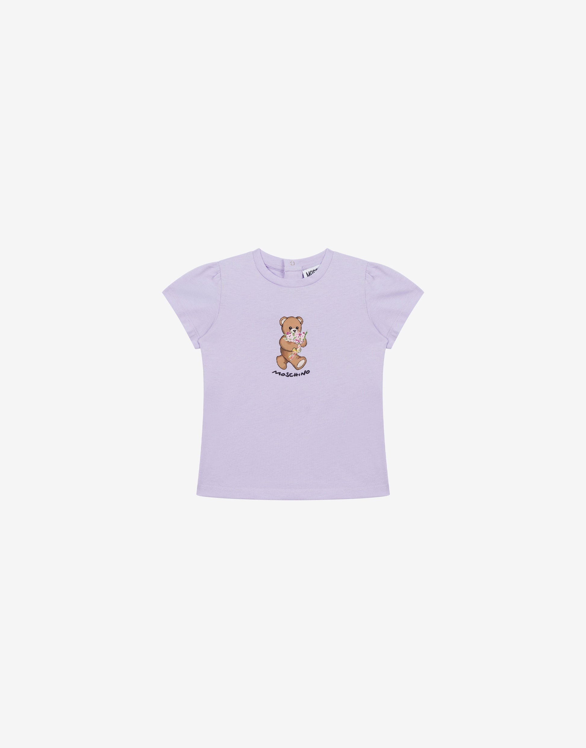 T-shirt in jersey di cotone Moschino Teddy Bear