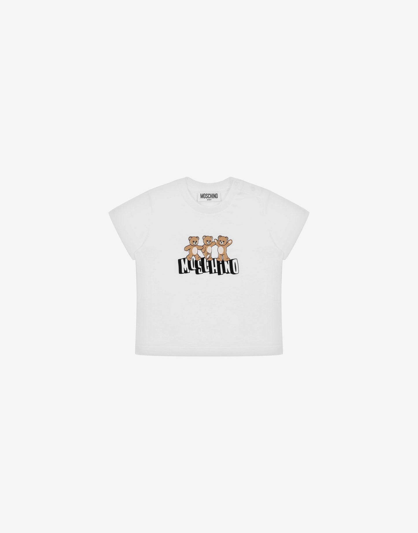 T-shirt in jersey di cotone Moschino Teddy Bear