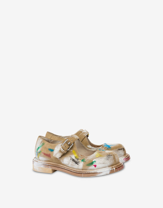 Mary jane Olivia in suede