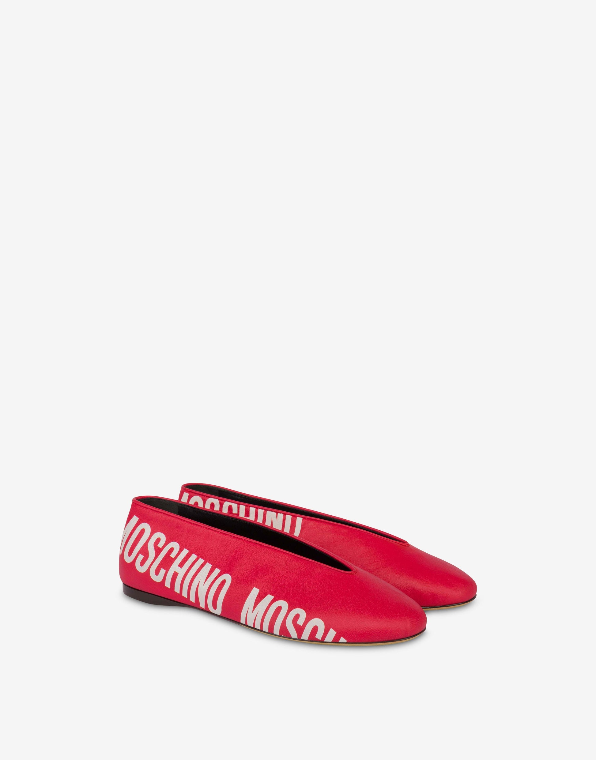 Ballerine in nappa stampate