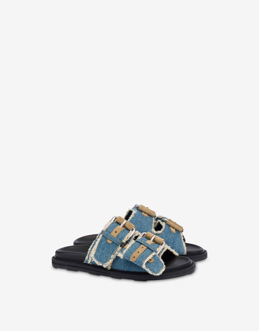 Sandali in denim