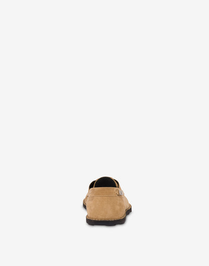 Mocassini in suede