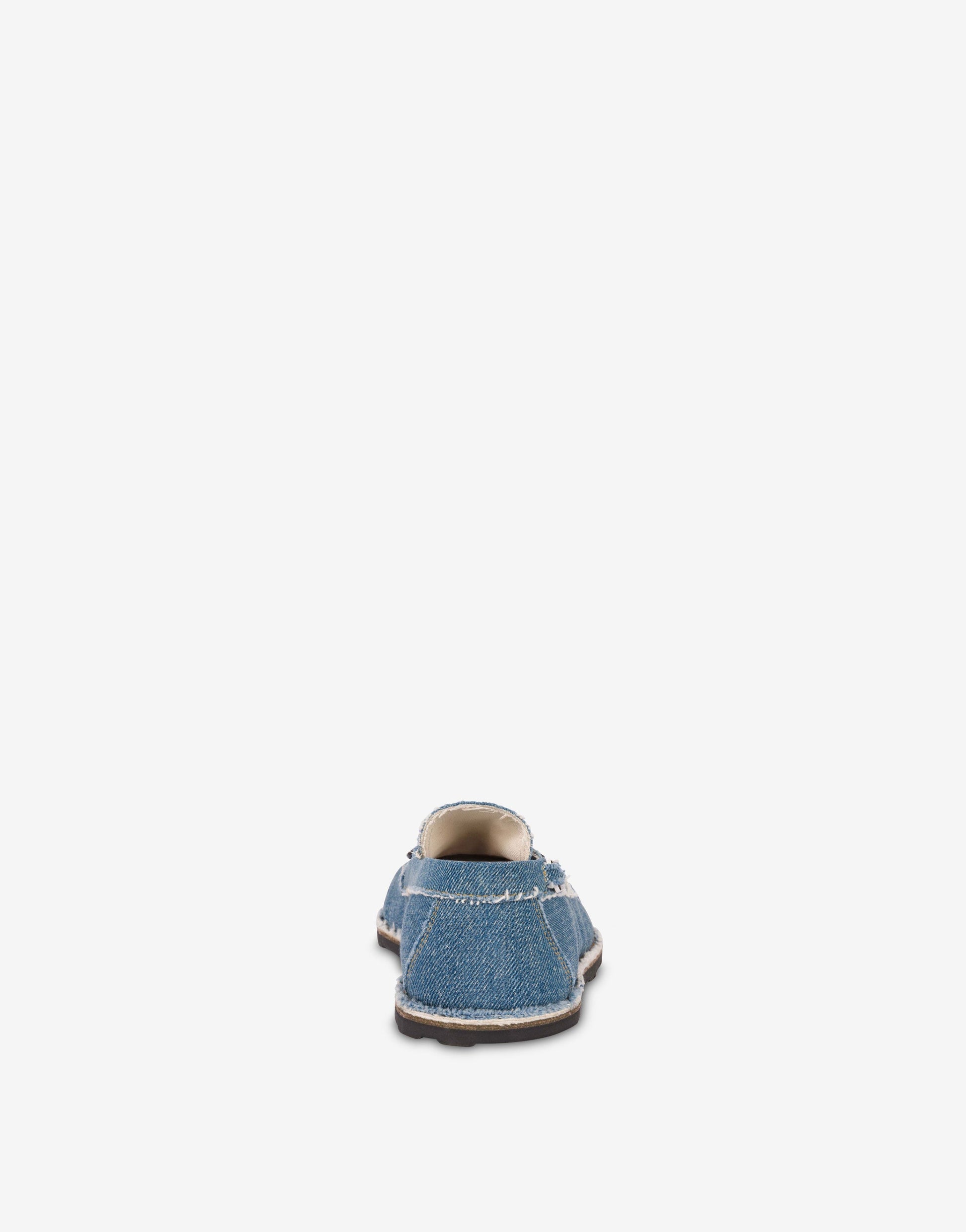 Mocassini in denim