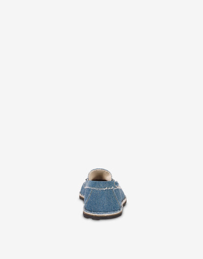 Mocassini in denim