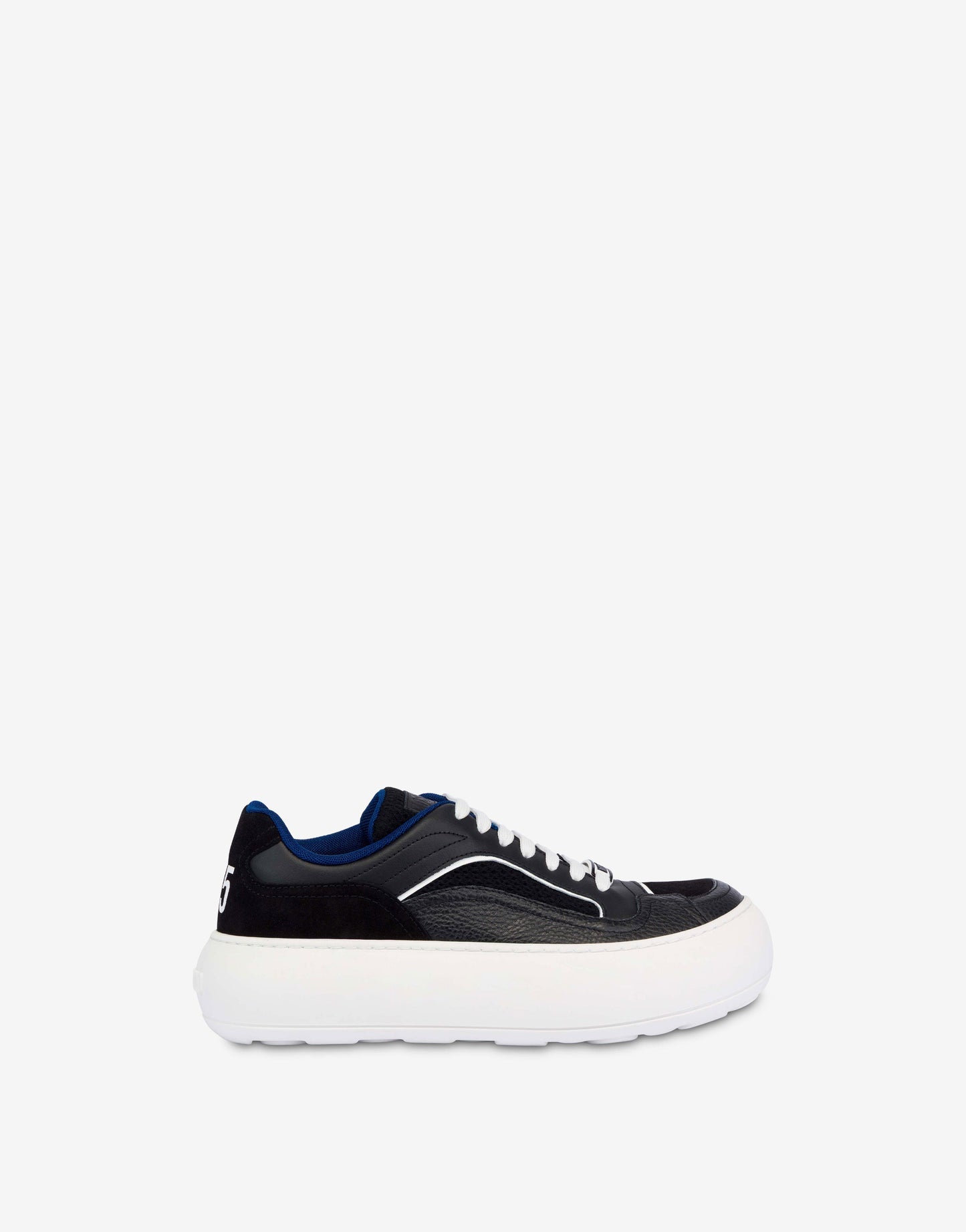 Sneakers in rete, vitello e suede