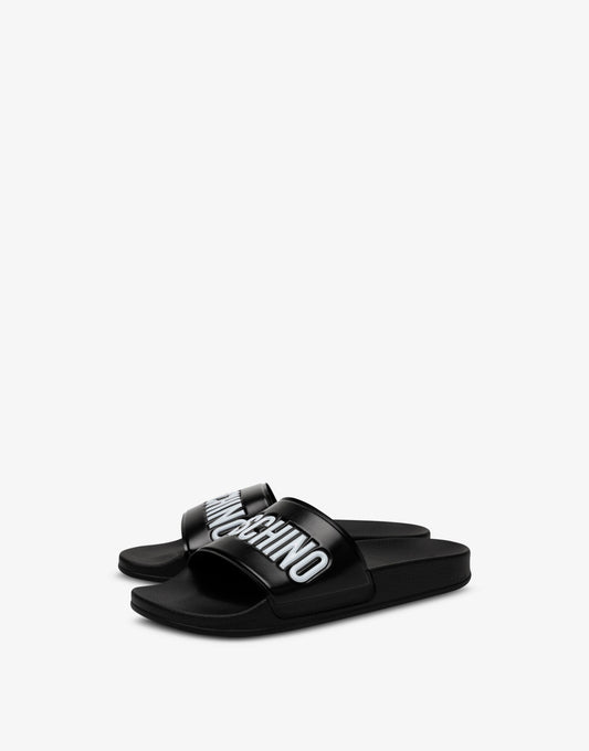Pool slide in PVC con logo