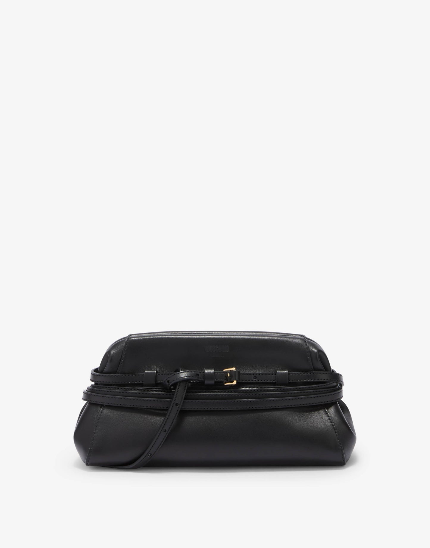 Borsa clutch piccola Moschino Tie Me