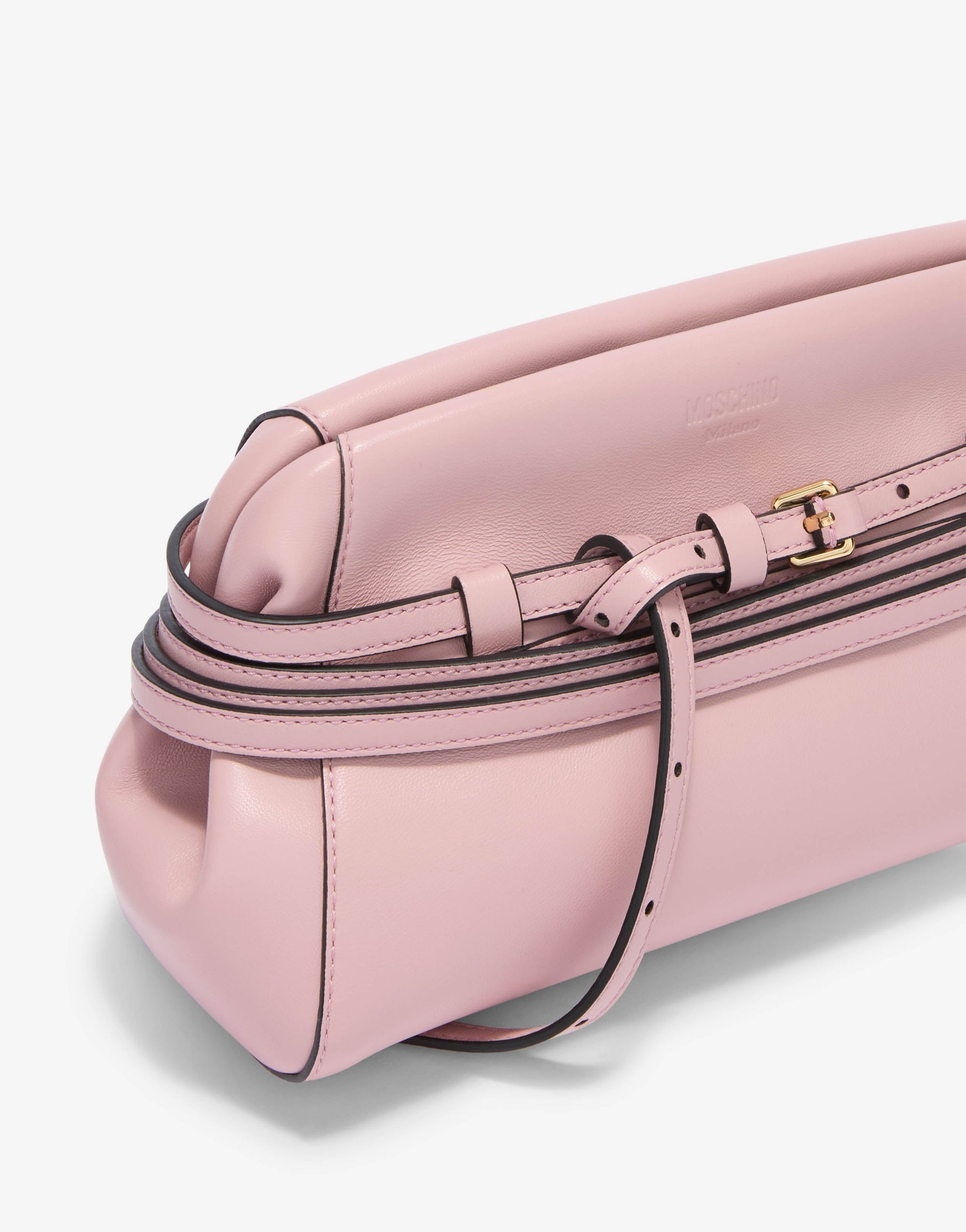 Borsa clutch piccola Moschino Tie Me