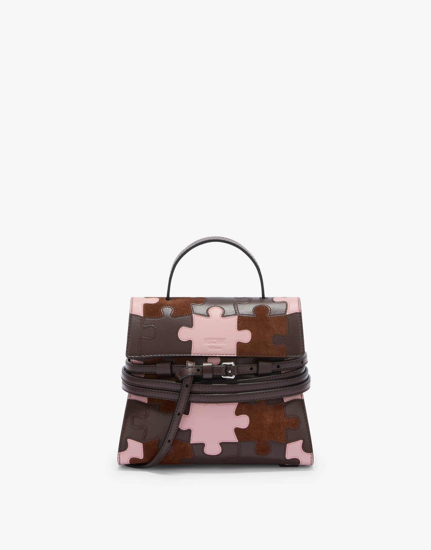 Borsa a mano piccola Moschino Tie Me