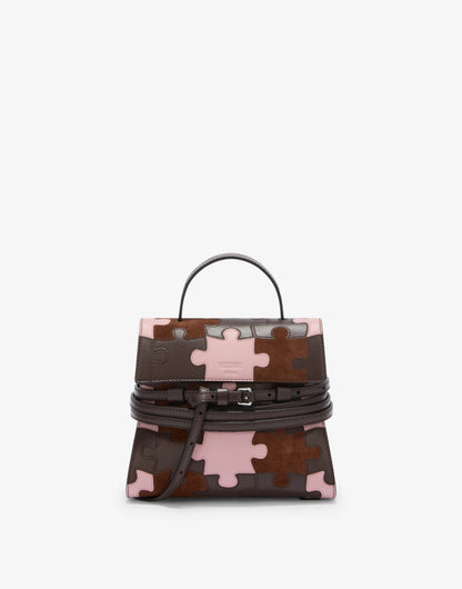 Borsa a mano piccola Moschino Tie Me