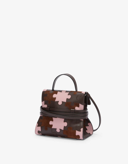 Borsa a mano piccola Moschino Tie Me