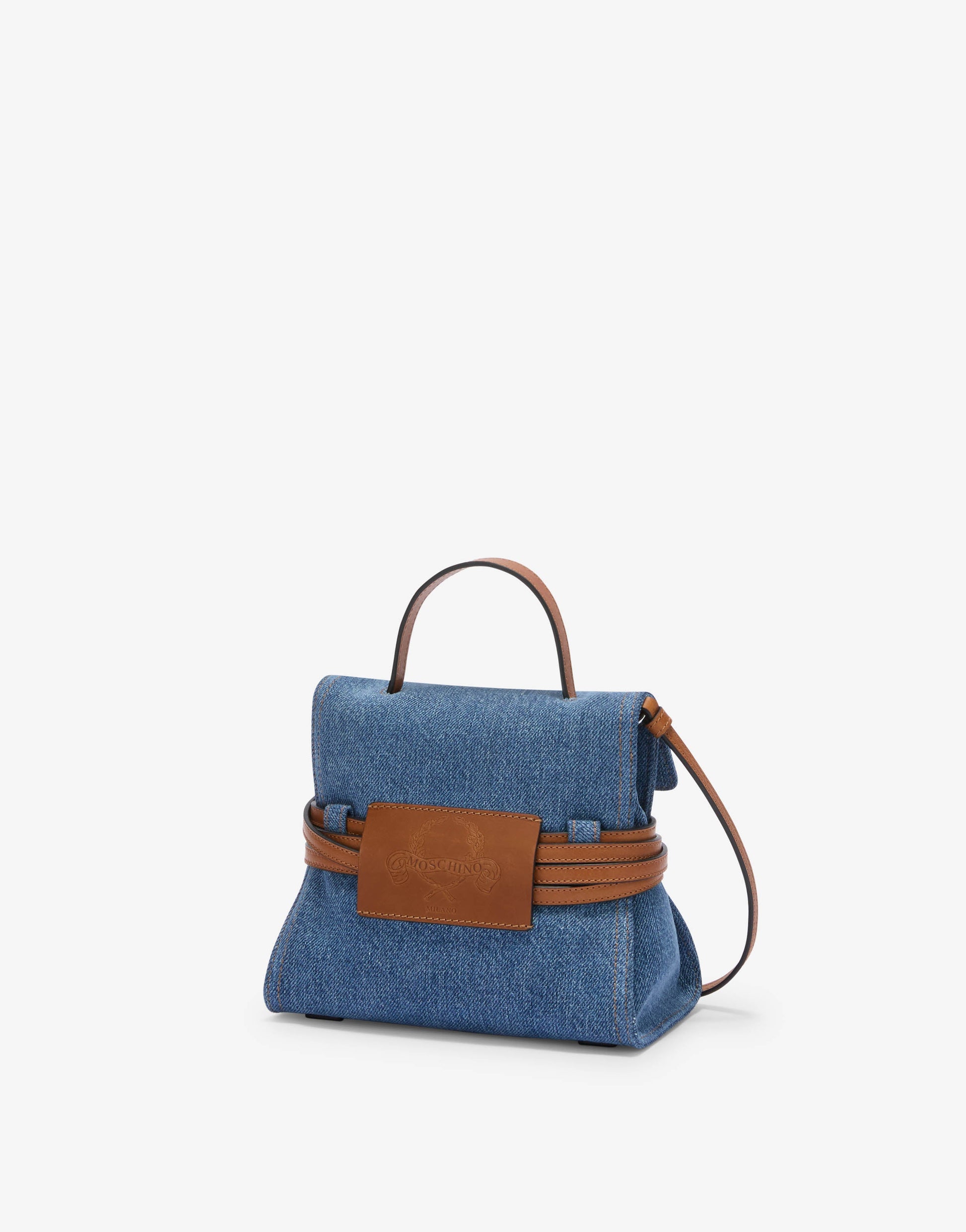 Borsa a mano piccola Moschino Tie Me