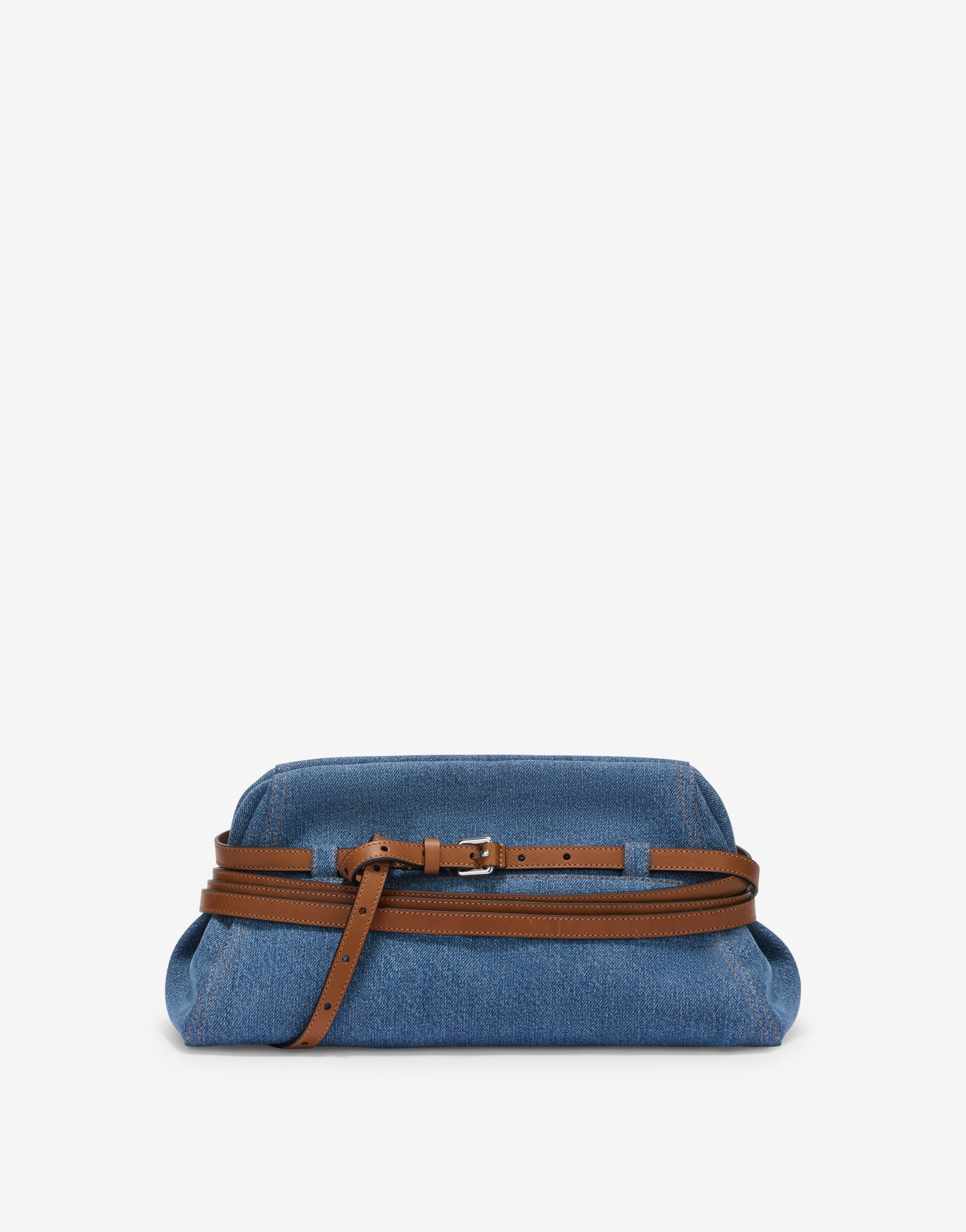 Borsa clutch grande Moschino Tie Me