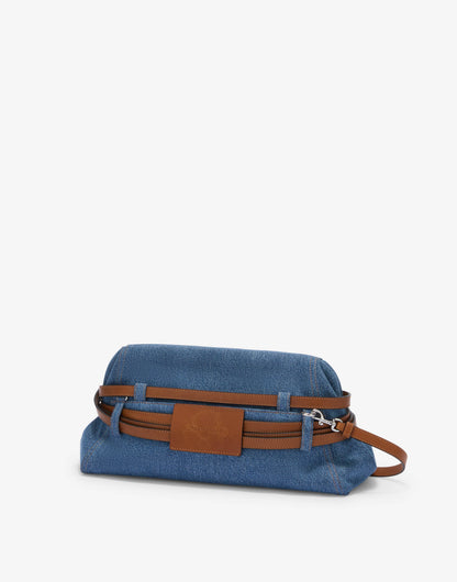 Borsa clutch grande Moschino Tie Me