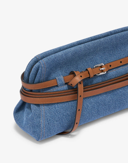 Borsa clutch grande Moschino Tie Me
