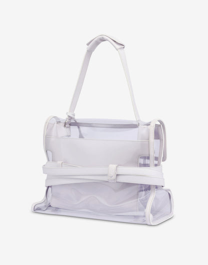Borsa a spalla media Moschino Tie Me 