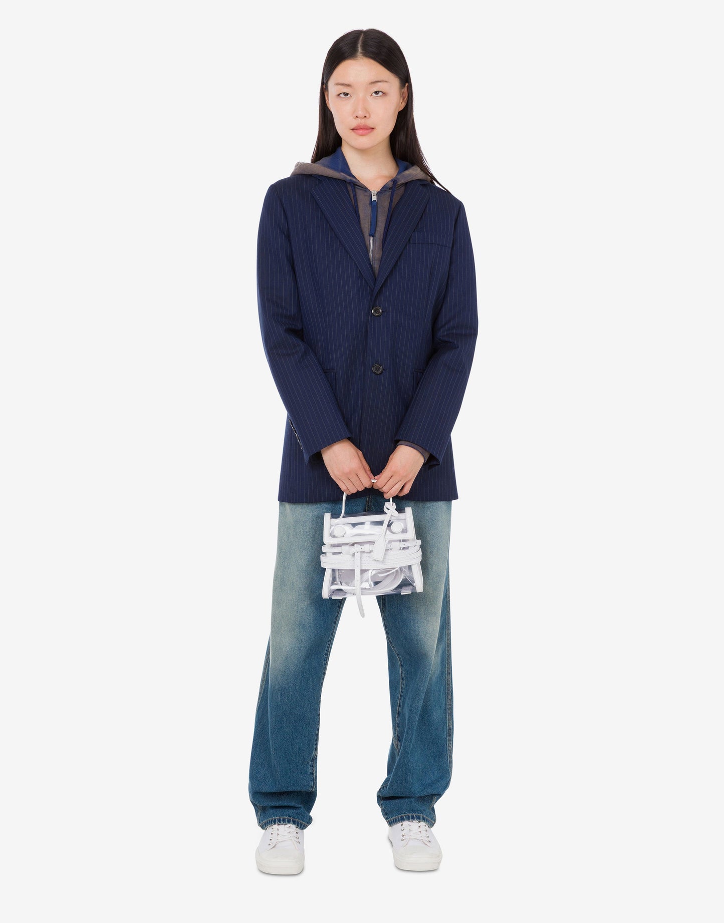 Borsa a mano piccola Moschino Tie Me