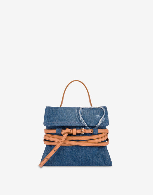 Borsa a mano piccola Moschino Tie Me