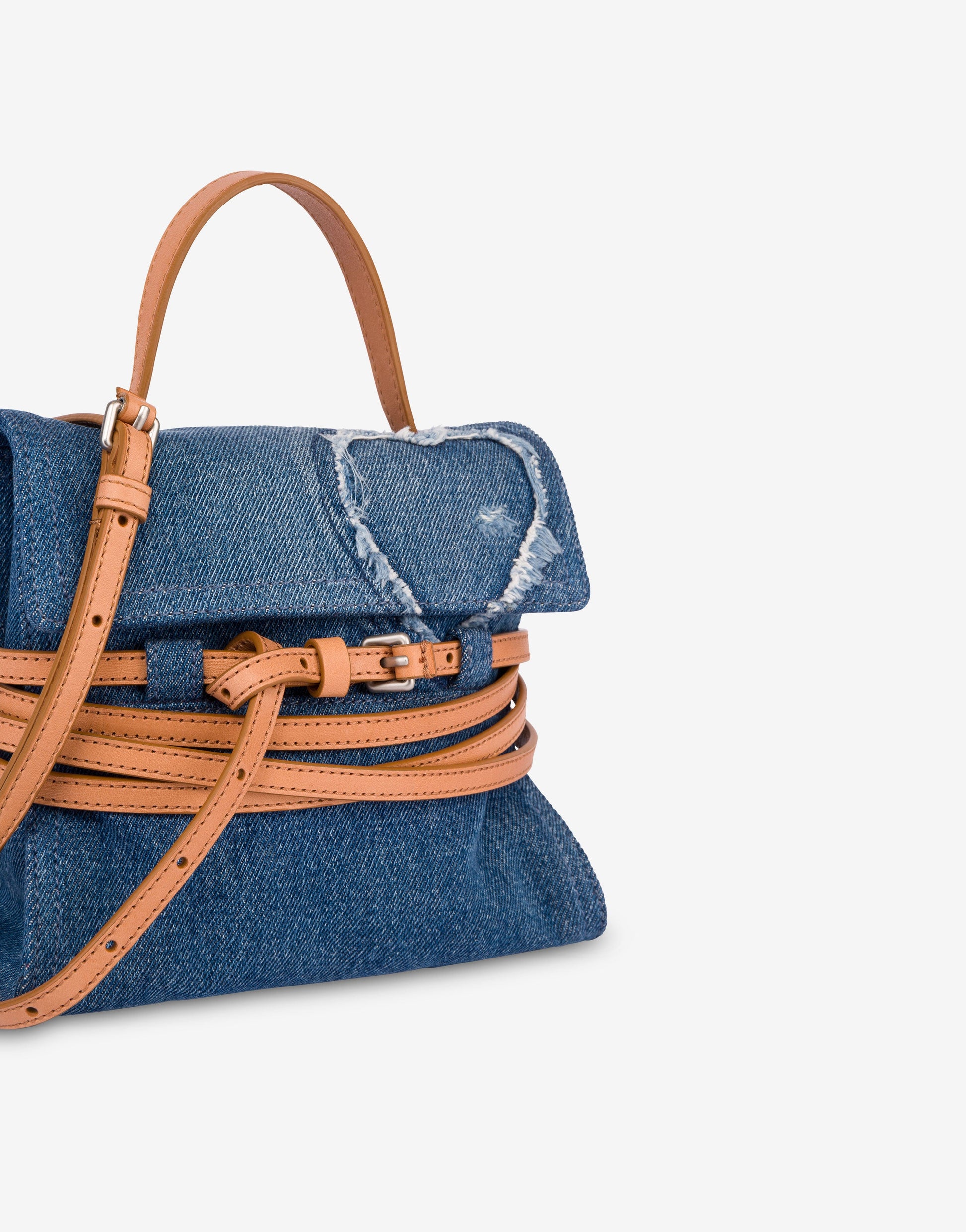 Borsa a mano piccola Moschino Tie Me
